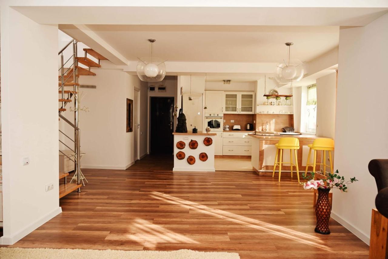 The View Penthouse Apartment Brasov Bagian luar foto